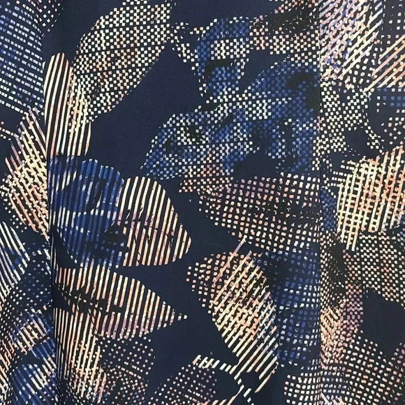 Rebecca Taylor Sonic Garden Multicolor Sleeveless Dress Sz 2 - Picture 3 of 9